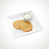 Драники со сметаной