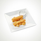 Сырные гренки